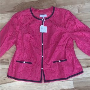 talbots button up jacket